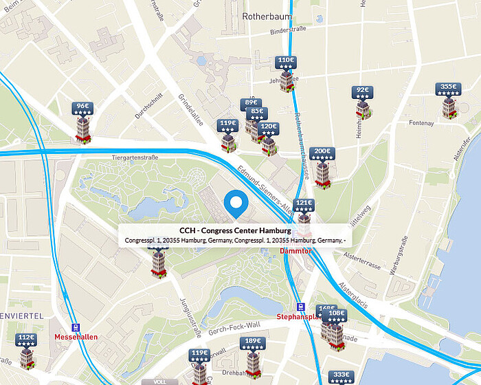 CCH Hotelmap CCH Hotelmap Screenshot