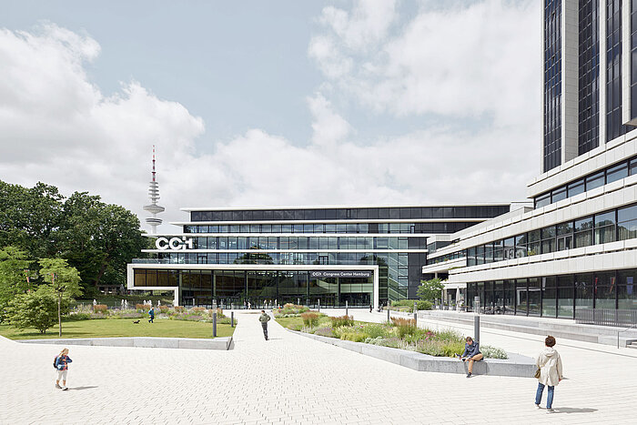 CCH - Außenbereich und Fassade CCH - Außenbereich und Fassade